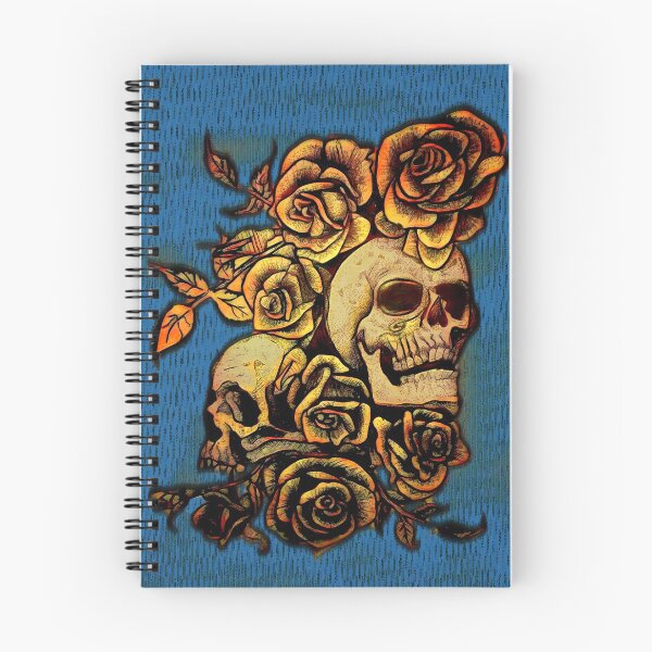 Item preview, "espdzines skulls and roses" 1 of 3 designed and sold by EspDzines.