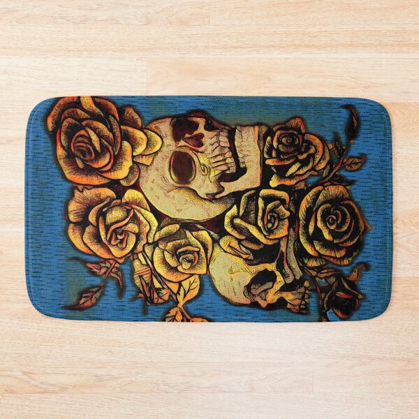 Item preview, "espdzines skulls and roses" 1 of 3 designed and sold by EspDzines.