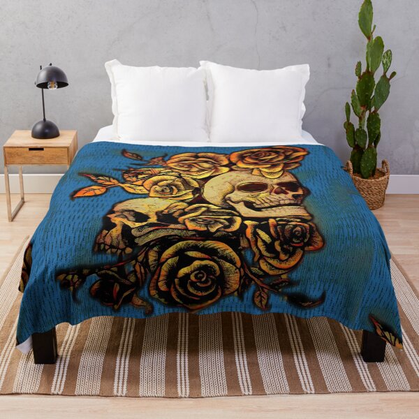 Item preview, "espdzines skulls and roses" 1 of 3 designed and sold by EspDzines.