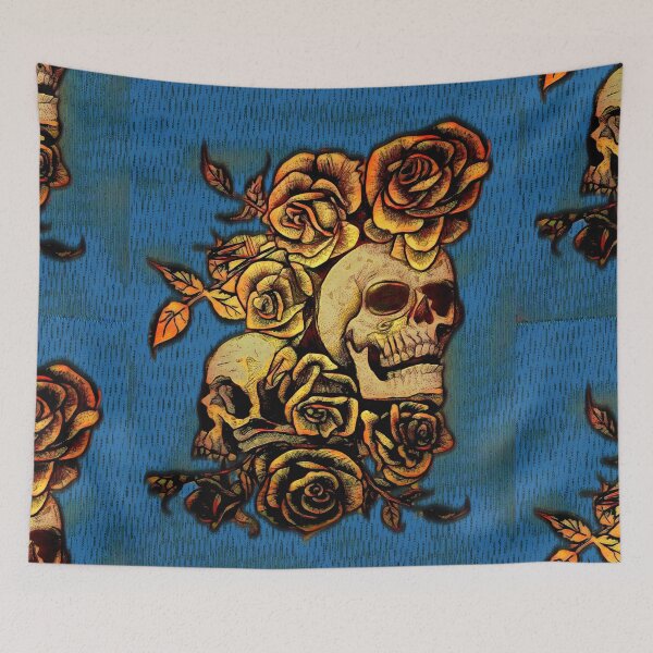 Item preview, "espdzines skulls and roses" 1 of 3 designed and sold by EspDzines.