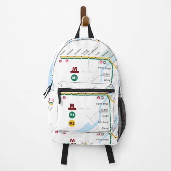 Item preview, Copenhagen Subway Tube Metro Train Map designed and sold by KALEIDOSCOPE UK.