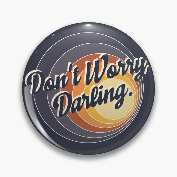 Item preview, Aesthetic minimalist movie poster "Don’t worry Darling" (2021) designed and sold by TrueType.