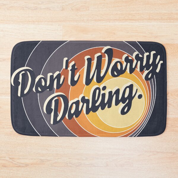 Item preview, Aesthetic minimalist movie poster "Don’t worry Darling" (2021) designed and sold by TrueType.