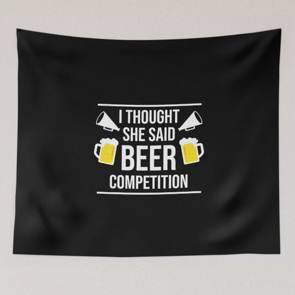 Item preview, Funny Cheerleader Dad T-Shirt Beer Competition designed and sold by HammonArt.
