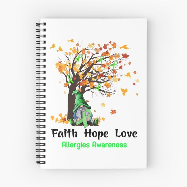 Item preview, Allergies Awareness Faith Hope Love designed and sold by GennieShop.