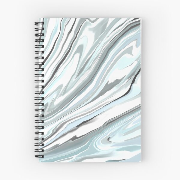 Item preview, Sky blue gray marble abstract  designed and sold by Roselove4869.