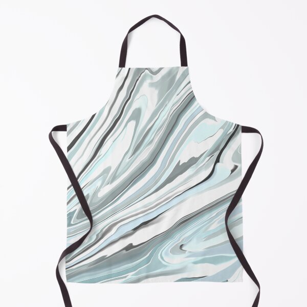 Item preview, Sky blue gray marble abstract designed and sold by Roselove4869.