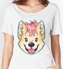 Cupcake Corgi Women's Relaxed Fit T-Shirt