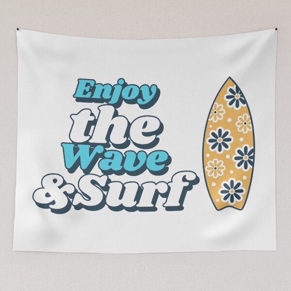 Item preview, Enjoy The Wave & Surf designed and sold by YOYOCollection.