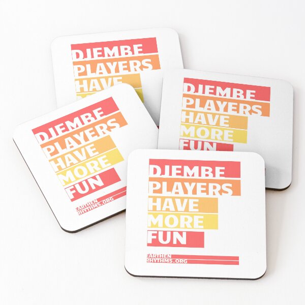 Item preview, Djembe Players Have More Fun designed and sold by Earthen  Rhythms.
