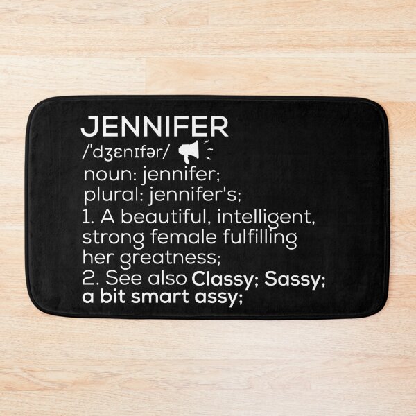Item preview, Jennifer Name Definition designed and sold by Teelogic.