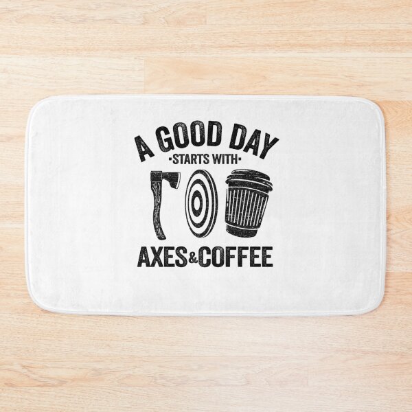 Item preview, Good Day Starts With Coffee & Axe Throwing Gift designed and sold by Stronzi.