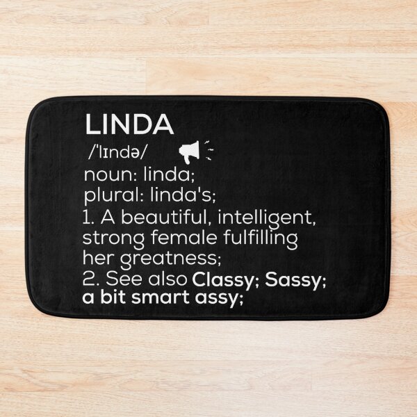 Item preview, Linda Name Definition designed and sold by Teelogic.