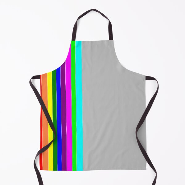 Item preview, Colorful TV standby mode. Colorful vertical bars with half color gray designed and sold by Artsy Boulevard.