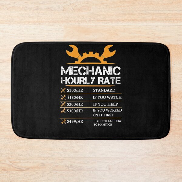 Item preview, Mechanic Hourly Rate  designed and sold by 3colors3.
