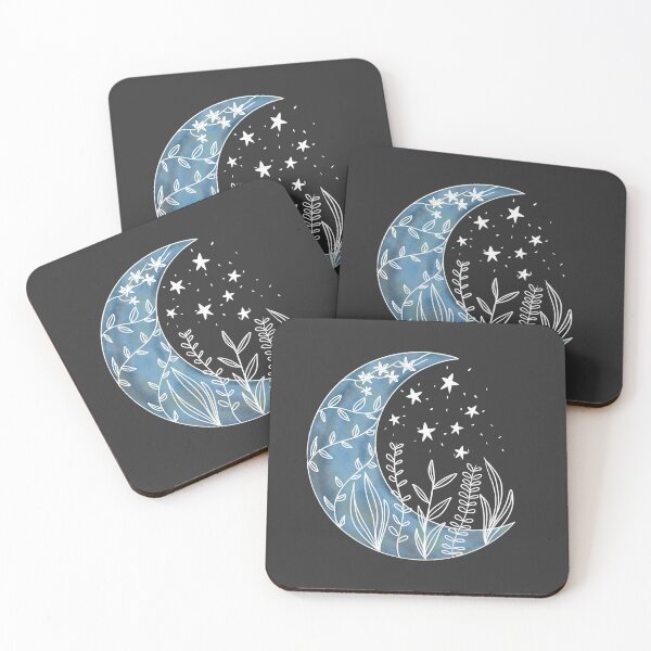 Item preview,  moon and floral designed and sold by JavierShih.