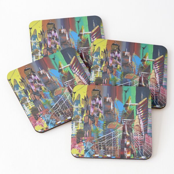 Item preview, New York City Abstract Painting 857 designed and sold by Eraclis Aristidou.