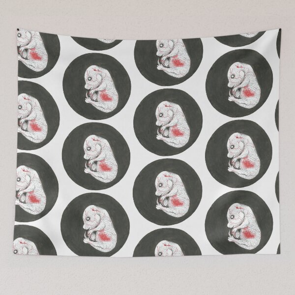 Item preview, Rat embryo under the microscope designed and sold by Crea-RiBo.