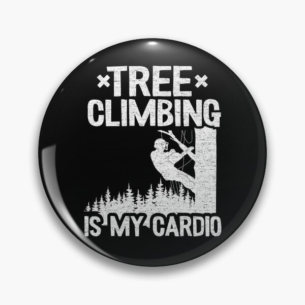 Item preview, Tree Climbing Is My Cardio Funny Arborist Gift Tree Work designed and sold by Stronzi.
