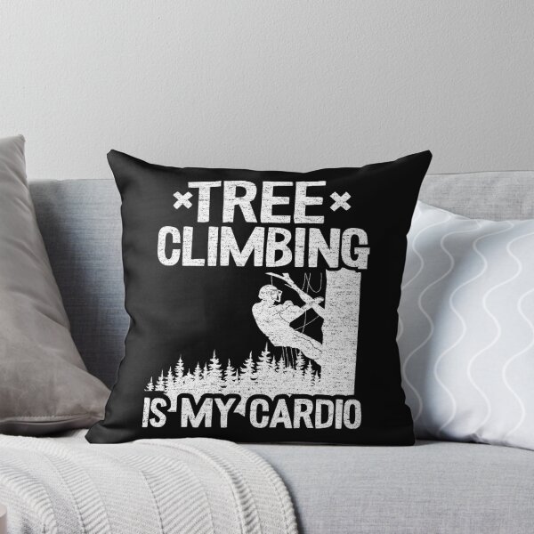 Item preview, Tree Climbing Is My Cardio Funny Arborist Gift Tree Work designed and sold by Stronzi.