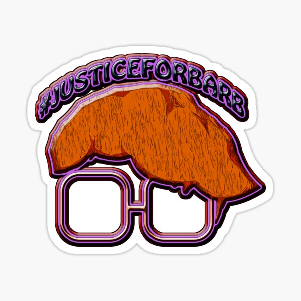 "Justice For Barb" Sticker by RileyAckley Redbubble
