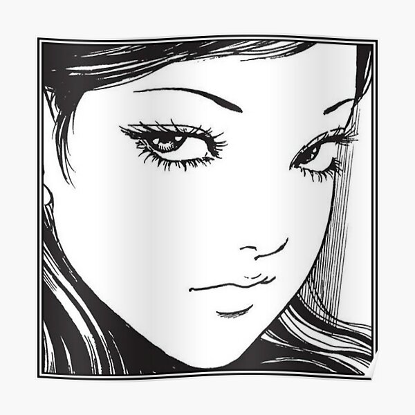 Tomie Beauty Girl Poster