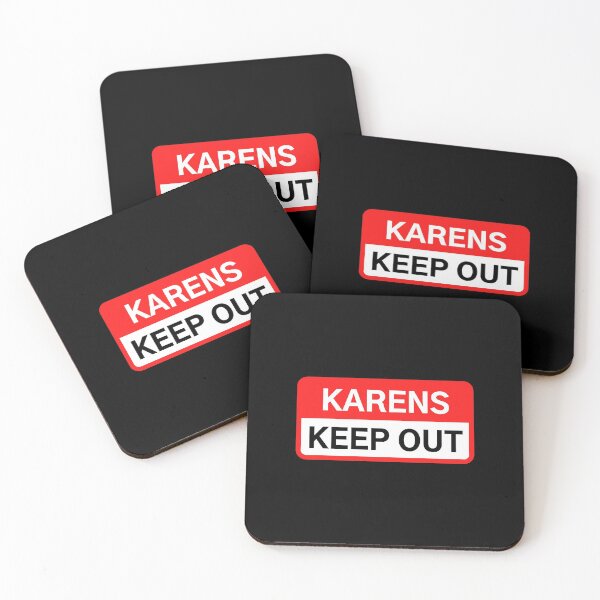 Item preview, KARENS KEEP OUT designed and sold by Axley.