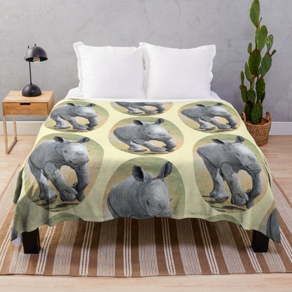 Item preview, Baby Rhino (yellow) designed and sold by SandraWarmerdam.