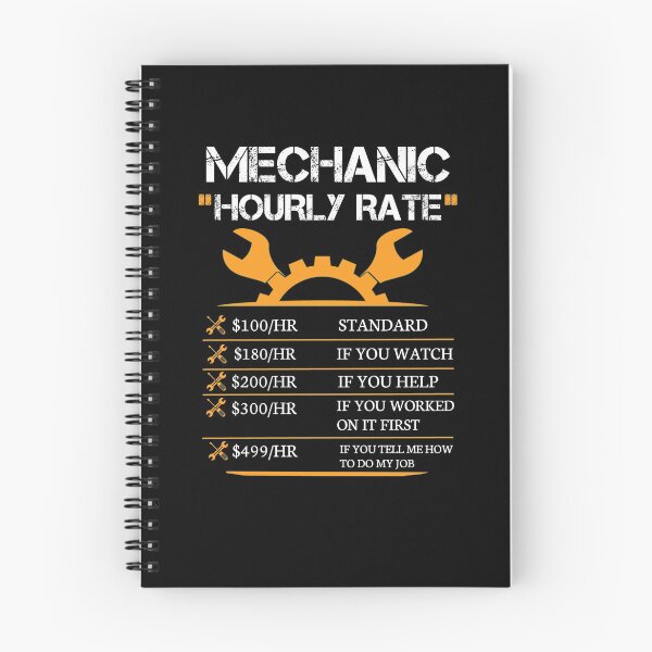 Item preview, Mechanic Hourly Rate  designed and sold by 3colors3.
