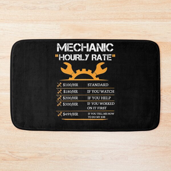 Item preview, Mechanic Hourly Rate  designed and sold by 3colors3.