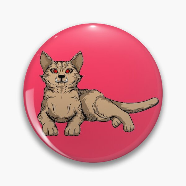 Item preview, Red Eyes Scary Cat - For Cat Owners designed and sold by VikGen.