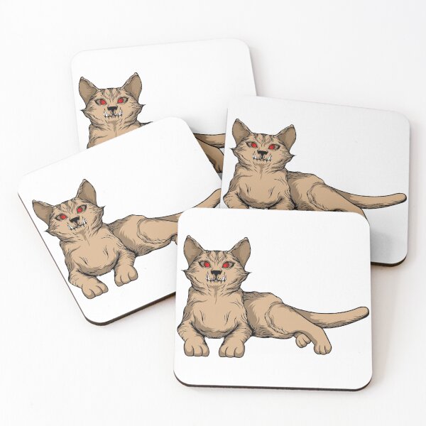 Item preview, Red Eyes Scary Cat - For Cat Owners designed and sold by VikGen.