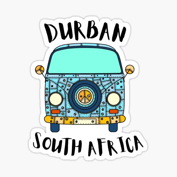 Durban2C South Africa Stickers Redbubble