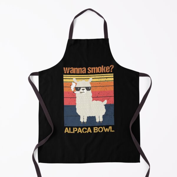 Item preview, wanna smoke alpaca bowl designed and sold by 3colors3.