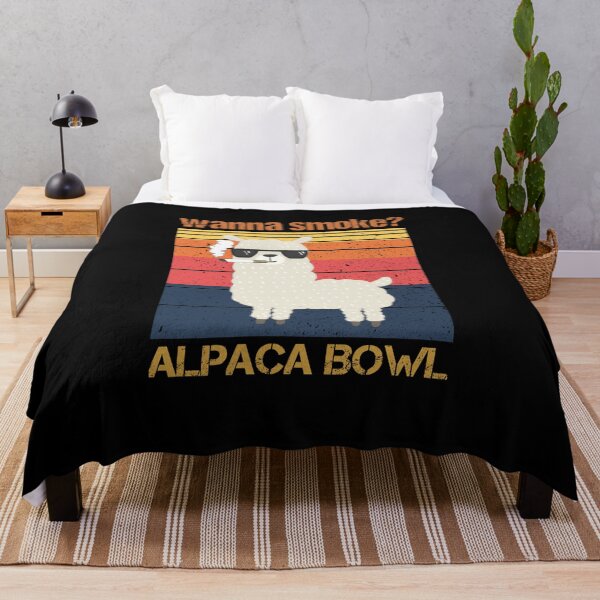 Item preview, wanna smoke alpaca bowl designed and sold by 3colors3.