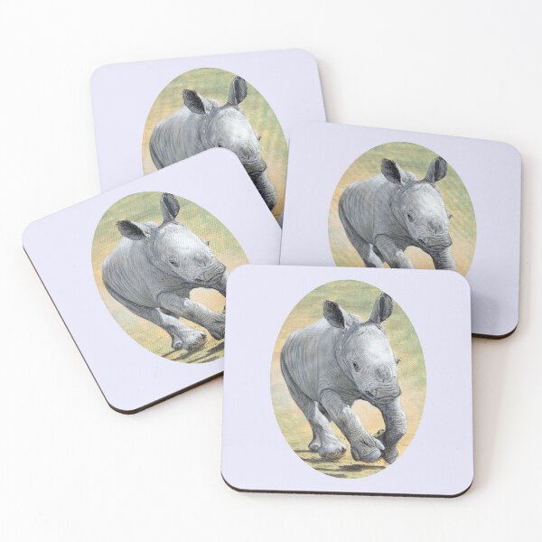 Item preview, Baby Rhino (lavender) designed and sold by SandraWarmerdam.