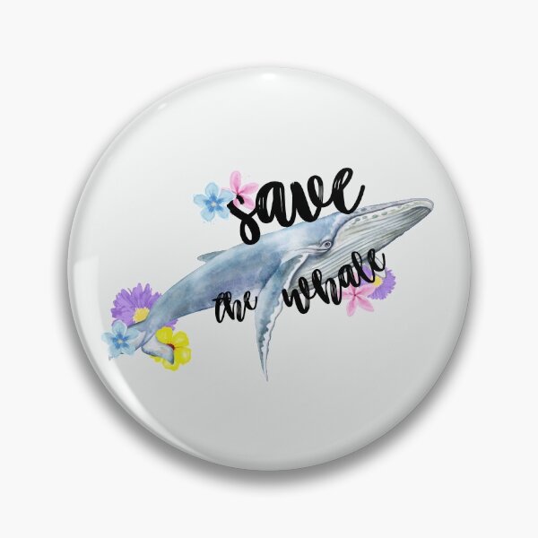 Item preview,  save the whale pass up plastic - whale conservation  designed and sold by foreco design.