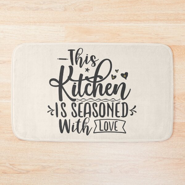 Item preview, This Kitchen Is Seasoned With Love | Kitchen Deco designed and sold by Remorem.