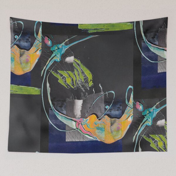 Item preview, Dreamlike Cloud Collage Art designed and sold by Kacixart.