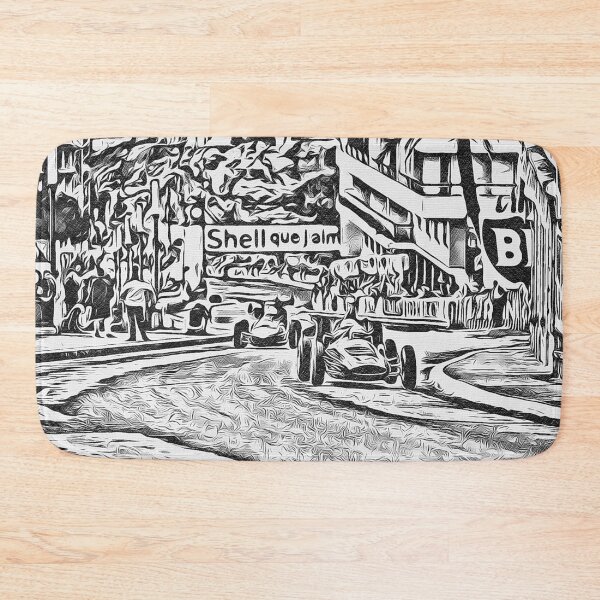 Item preview, F1 Monaco 1962 Launch Poster - Classic Grand Prix Racing Art designed and sold by Road To Track.