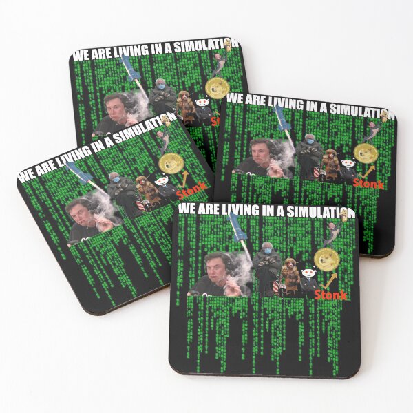 Item preview, We Are Living In A Meme Simulation designed and sold by FunGuru.