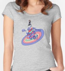 Oh, the Places You'll GO! Women's Fitted Scoop T-Shirt