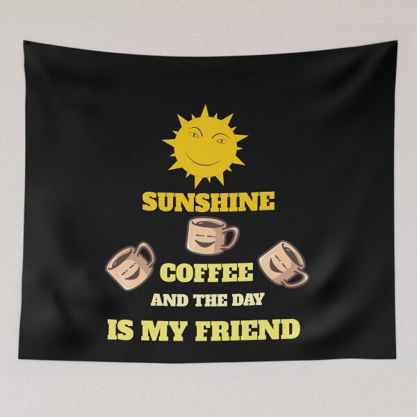 Item preview, A day with sunshine and coffee is a better day .. designed and sold by Bodino.