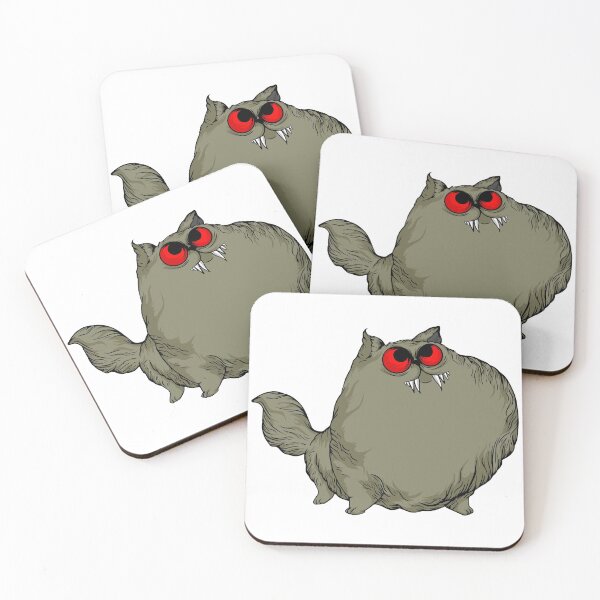 Item preview, Red Eyes Scary Cat - For Cat Owners designed and sold by VikGen.