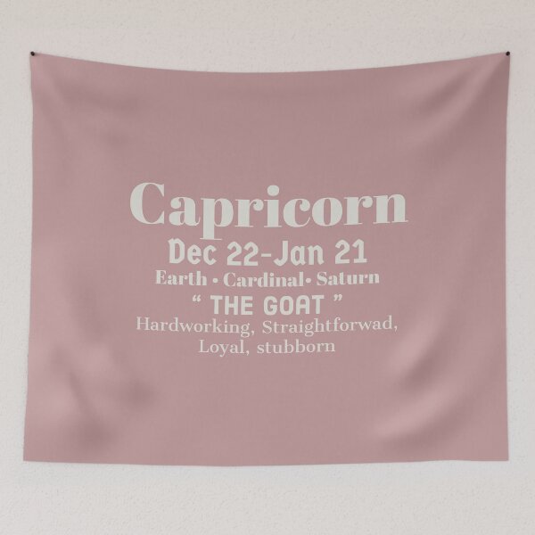 Item preview, Capricorn Zodiac sign - Capricorn Astrological Sign designed and sold by Theleochick.