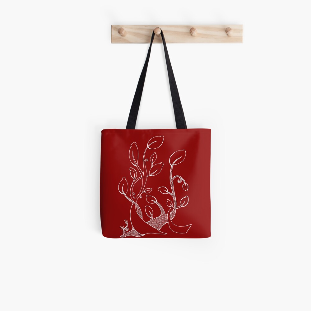 Spiral Plant Tote Bag