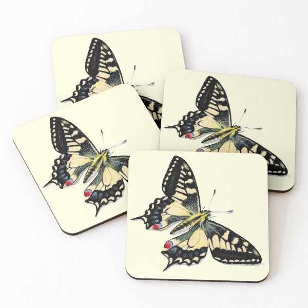 Item preview, Swallowtail Butterfly (yellow) designed and sold by SandraWarmerdam.