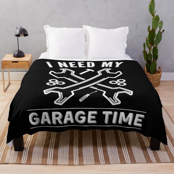 Item preview, Funny Auto Engine Gift for Men Garage Time designed and sold by dan2244.