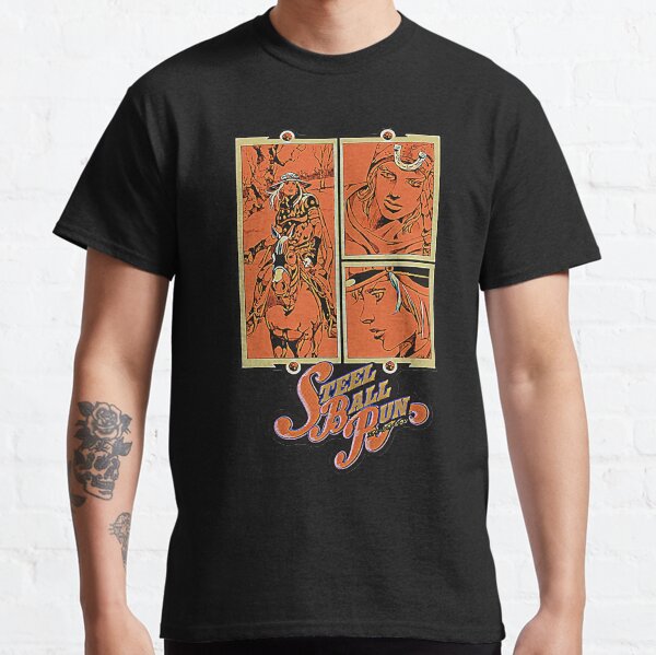 Vintage Steel Ball Run Geschenk Classic T-Shirt