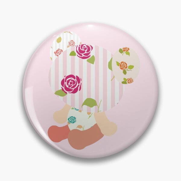 Artikelvorschau, rosa Rose Denim Jeans Karomuster Patch Bär Puppe entworfen und verkauft von Queengood.
